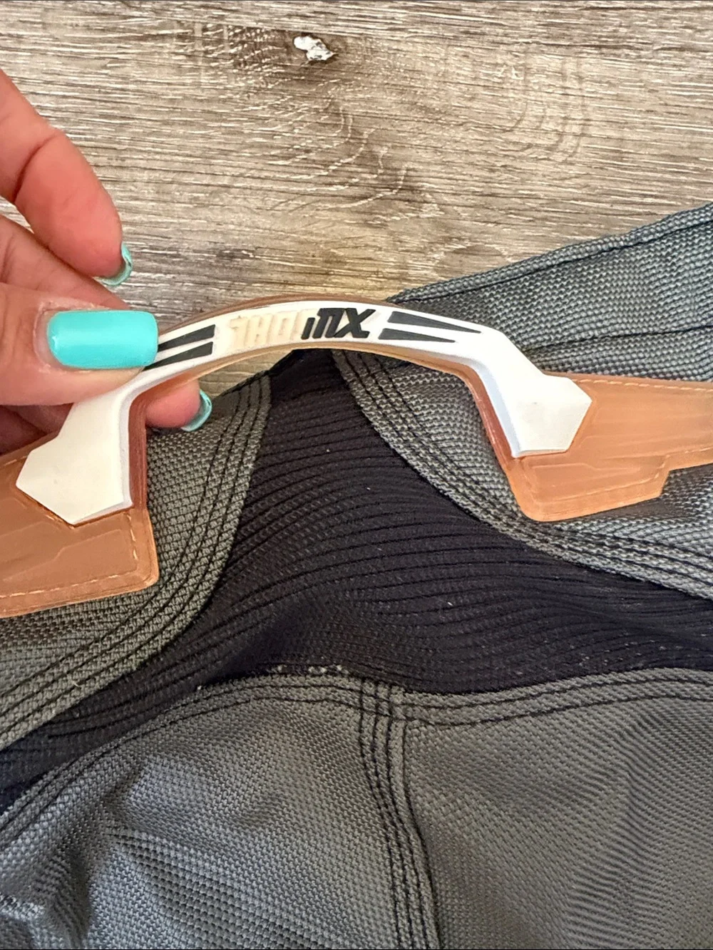 thor Black, Orange, Gray Motocross Pants